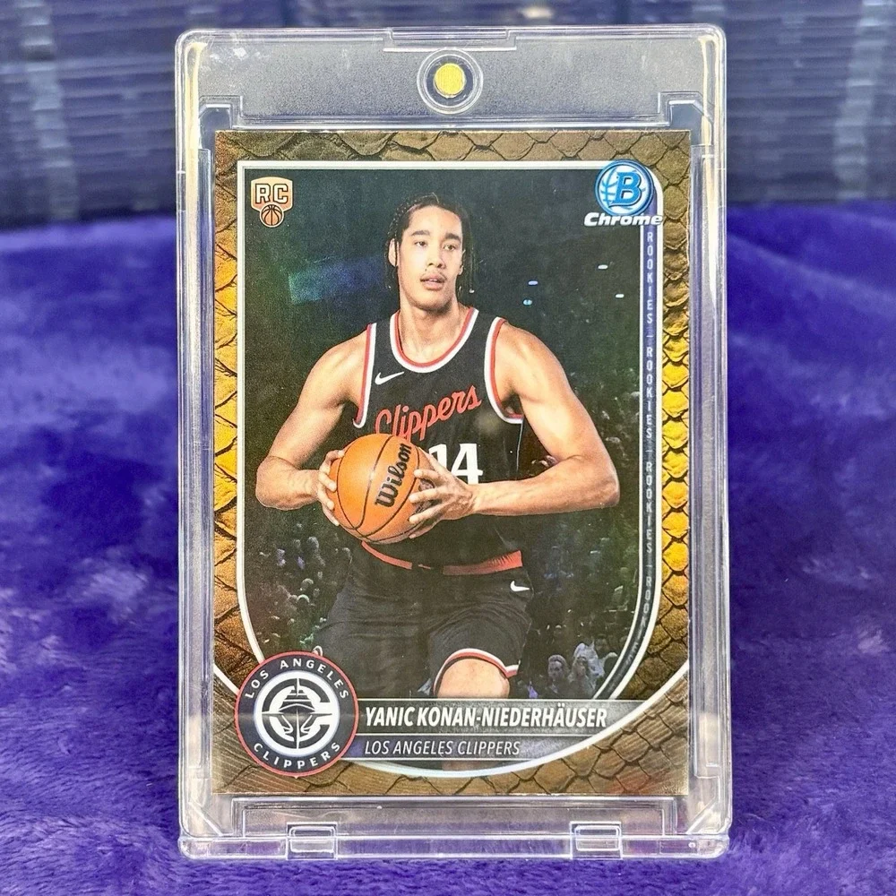 2025-26 Topps Bowman - Yanic Konan-Niederhauser #BCV-30 Reptilian Refractor (RC)